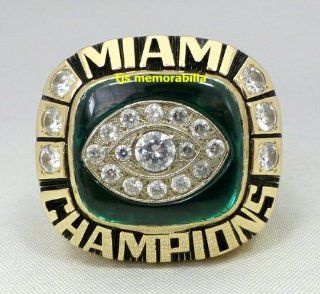 2000 Miami Hurricanes Sugar Bowl Championship Ring   Player Sports Collectibles
