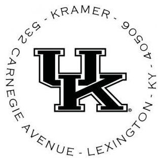 Self Inking Stamp   University of Kentucky logo  Writing Paper 
