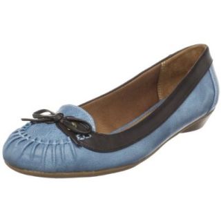 LifeStride Women's Cargo Slip On Loafer,Denim,10 N US Shoes