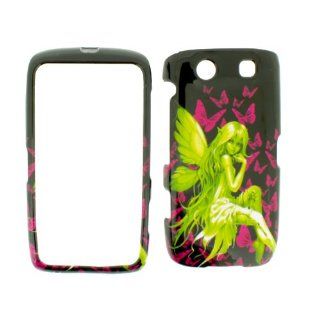 BLACKBERRY TORCH 9850/9860 GREEN BUTTERFLY FAIRY COVER CASE Cell Phones & Accessories