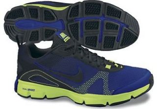 Mens Nike Dual Fusion TR II Running Shoe Drenched Blue/Black Volt Size 8 Shoes