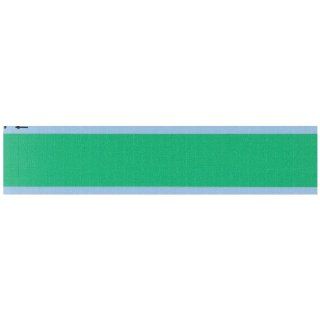 Brady WM COL LG PK 1.5" Marker Length, B 500 Repositionable Vinyl Cloth, Matte Finish Light Green NEMA Color Wire Marker Card (Pack of 25 Card) Industrial Warning Signs
