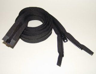 Zipper, 24" Inch, YKK, Black, #10, Seperating Zipper, Double Metal Slider, Boat Canvas  Other Products  