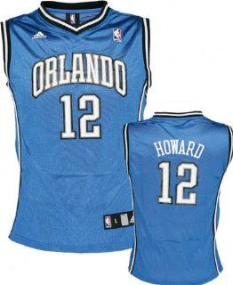 Dwight Howard Youth Jersey adidas Blue Replica #12 Orlando Magic Jersey  Sports Fan Jerseys  Sports & Outdoors