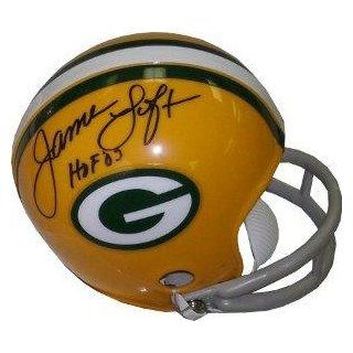James Lofton signed Green Bay Packers TB 2bar Mini Helmet HOF 03   Autographed MLB Mini Helmets Sports Collectibles