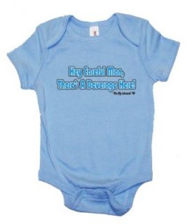 One Liners THE BIG LEBOWSKI "HEY CAREFUL MAN, THERE'S A BEVERAGE HERE." MOVIE LINE ONESIE  All Colors Clothing