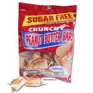 Atkinson Sugar Free Peanut Butter Bars 3.75 Oz   pack of 3  Candy  Grocery & Gourmet Food