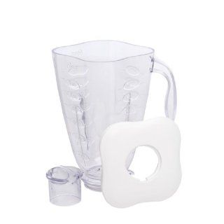 Oster 4917 6 Cup Plastic Square Accessory Jar Kitchen & Dining