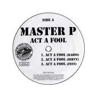 Act a Fool [Vinyl] Music
