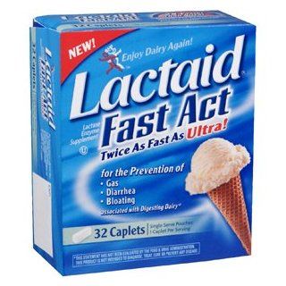 LACTAID FAST ACT CAPSULES 32 CAPSULES Health & Personal Care