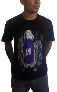 AAA Men's Swagger Tee Laker Marilyn Monroe Tattoes T Shirt at  Mens Clothing store