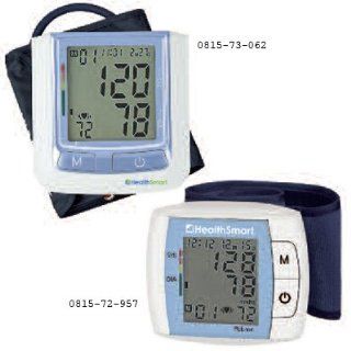 Standard Automatic Digital Blood Pressure Monitor   Wrist; Cuff Size 5  1/2"   7  5/8" (13.97cm   19.37cm). Includes 2 AAA batteries and case 5 Year Limited Warranty Health & Personal Care