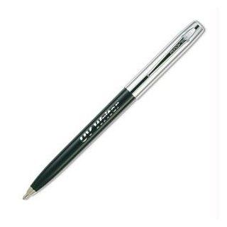 Chrome Cap, Black Plastic Barrel Pen w/Invisible Ink  Writing Pens 