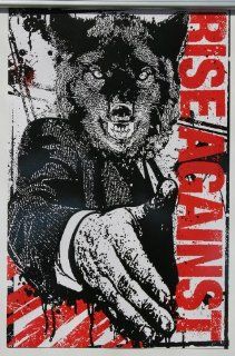 RISE AGAINST "WOLF" POSTER 17x11   Prints