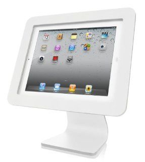 Maclocks All In One iPad Enclosure Kiosk Rotates and Swivels Fits All iPads   White Computers & Accessories
