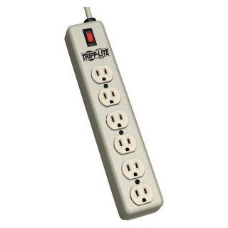 Waber by Tripp Lite 6SPDX 15 Power Strip; 15 ft.; 120VAC; 15A; 6 NEMA 5 15R Outlet; UL Listed; Metal by Materro(tm)