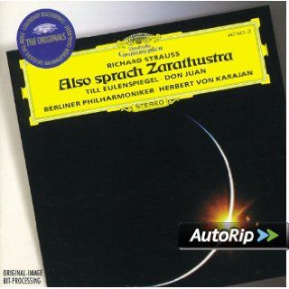 Strauss Also Sprach Zarathustra, Don Juan / Karajan Music