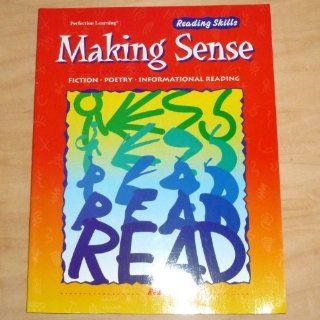 Making Sense  Reading Skills Fiction, Poetry, Informational Reading Terry Ofner 9780789123329 Books