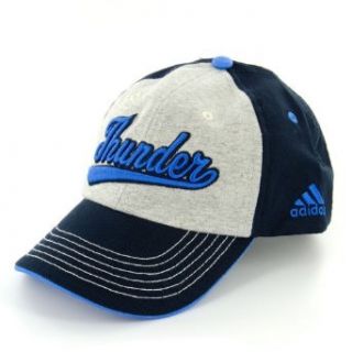 Adidas Oklahoma City Thunder Structured ADJ Kid Grey/Blue Hat Clothing