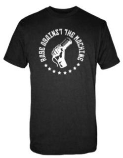 Rage Against The Machine Mic Fist Slim Fit T shirt Novelty T Shirts Clothing
