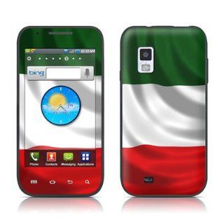 Italian Flag Design Protective Skin Decal Sticker for Samsung Fascinate SCH i500 Cell Phone Cell Phones & Accessories
