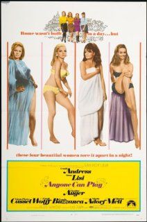 Anyone Can Play 1968 Original Movie Poster Ursula Andress Comedy Claudine Auger, Ursula Andress, Virna Lisi Entertainment Collectibles