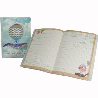Punch Studio Soft Cover Anything is Possible Balloon Journal   Stationery Notepads