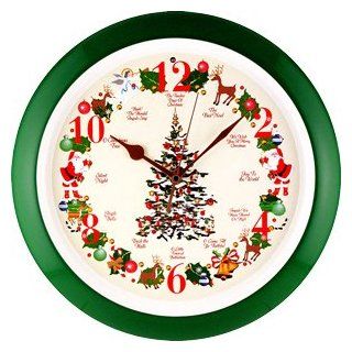 Christmas Tree Musical Sound Wall Clock, Animated Santa also available  