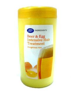 Boots Ingredients Beer & Egg Intensive Hair Treatment Mask for Weightless Hair From Tiland 