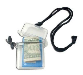 Waterproof ID Case 12/pk made of durable PVC plastic to keep Valubles Safe 55180 