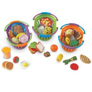 Learning Resources New Sprouts Breakfast/Lunch and Dinner Baskets Toys & Games