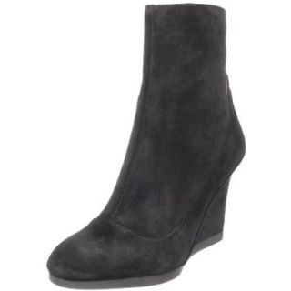 Via Spiga Women'S Forest Ankle Boot,Black Suede,7.5 M US Shoes