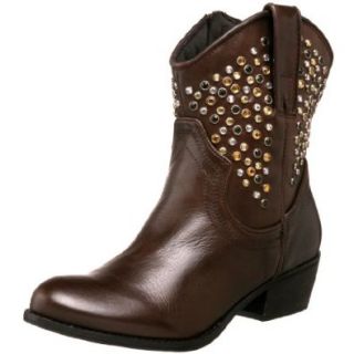Volatile Women's Hey Day Ankle Boot,Brown,6 M US Shoes