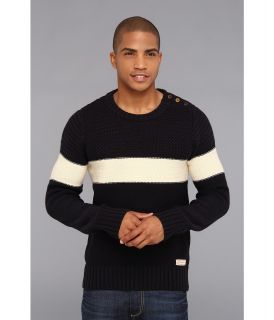 Scotch & Soda Structured Pullover Sweater Mens Sweater (Black)