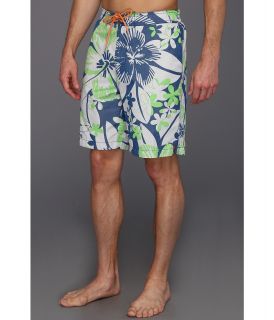 Tommy Bahama Solar Blooms 9 Swim Trunks Mens Swimwear (Gray)