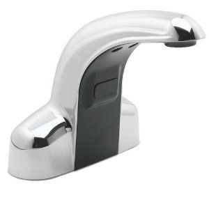 Speakman S9020CA Bathroom Faucet, Sensorflo 4 Touchless Sensor Operated AC Powered Polished Chrome