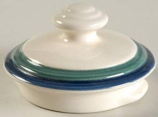 Pfaltzgraff Ocean Breeze  Lid for Teapot, Fine China Dinnerware   Blue, Teal, Gr