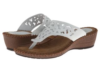 Spring Step Premium Womens Dress Sandals (White)