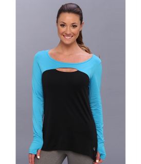 MPG Sport Padma Womens Long Sleeve Pullover (Blue)