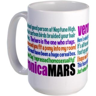  Veronica Mars Quotes Large Mug