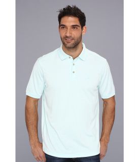 Tommy Bahama All Square Polo Mens Short Sleeve Pullover (Blue)