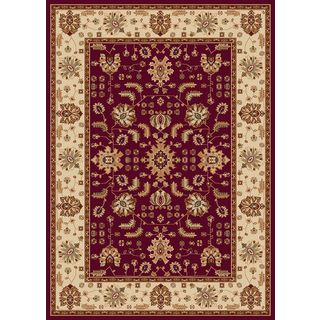 New Tradition Oriental Red/ Ivory Area Rug (710 X 102)