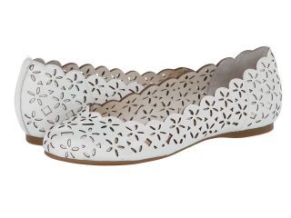Jessica Simpson Silviah Womens Flat Shoes (White)