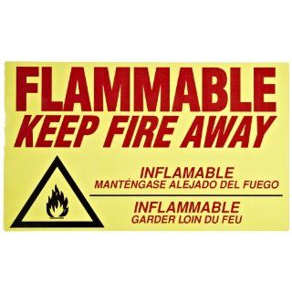 Eagle C 97 Flammable Keep Fire Away Decal Wall Decor Stickers