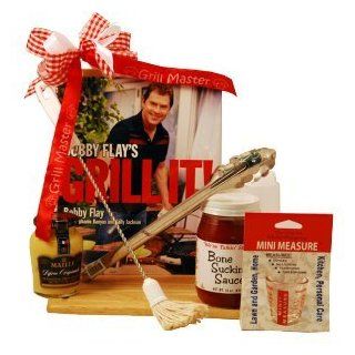 Bobby Flay Grill BBQ Gift Basket  Gourmet Gift  Grocery & Gourmet Food