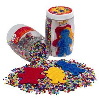 Beads and Pegboard in Tub with approximately 9,000 beads Toys & Games