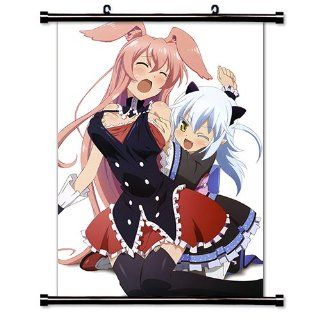 Problem Children are Coming from Another World, Aren't They Anime Fabric Wall Scroll Poster (32 x 47) Inches   Prints