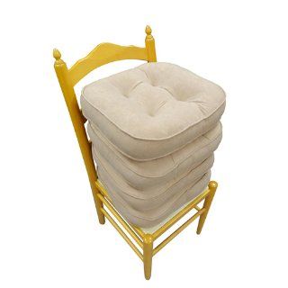 Arlee Baxter Non Slip Chair Pad, Chocolate   Chair Cushion