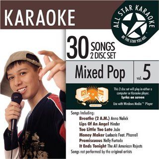ASK 71 Mixed Pop Karaoke Vol.5; Ludacris, Gwen Stefani and Hinder Music