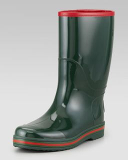 Gucci Rain Boot, Green